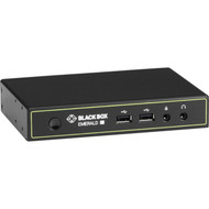 Black Box Emerald SE KVM-over-IP - DVI-D USB 20 Audio RJ45 - 1 Computers - 328 ft 9997440 mm Range - WUXGA - 1920 x 1200 - 1 EMD2002SE-R