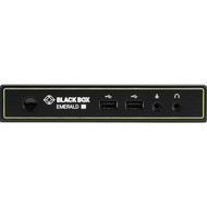 Black Box Emerald SE KVM-over-IP - DVI-D USB 20 Audio RJ45 - 1 Computers - 328 ft 9997440 mm Range - WUXGA - 1920 x 1200 - 1 EMD2002SE-R