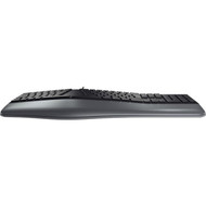CHERRY ERGO KC 4500 Keyboard - Cable Connectivity - USB Interface - 109 Key - English US - QWERTZ Layout - Computer - Windows - JK-4500EU-2