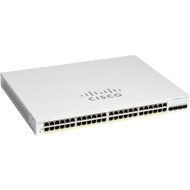 Cisco Business CBS220-48T-4X Ethernet Switch - 48 Ports - Manageable - 2 Layer Supported - Modular - 4120 W Power Consumption - Pair CBS220-48T-4X-NA