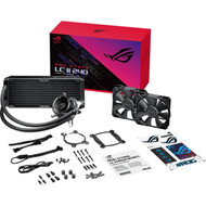 Asus ROG Strix LC II 360 Cooling FanRadiatorWater Block - 472 120 mm Maximum Fan Diameter - 3 x Fans - 22922 Lmin Maximum - ROG STRIX LC II 360