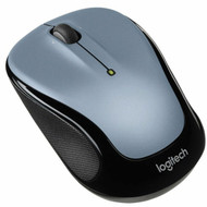 Logitech M325S Wireless Mouse - Optical - Wireless - Radio Frequency - 240 GHz - Silver - USB - 1000 dpi - Tilt Wheel - 5 Buttons - 910-006824