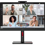 Lenovo ThinkVision T27hv-30 27 Class Webcam WQHD LCD Monitor - 169 - Raven Black - 27 Viewable - In-plane Switching IPS - 2560 x 63D6UAR3US