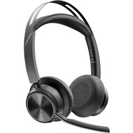 Poly Voyager Focus 2 USB-C Headset - Siri Google Assistant - Stereo - USB Type C Micro USB - WiredWireless - Bluetooth - 300 ft - - 76U47AA