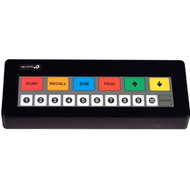 Logic Controls KB1700B-BK-RJRJ POS Keypad - 17 Keys - RJ-11 - Black KB1700B-BK-RJRJ