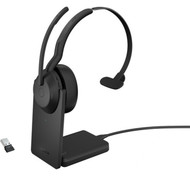 Jabra Evolve2 55 Headset - Mono - Wireless - Bluetooth - 984 ft - 20 Hz - 20 kHz - On-ear - Monaural - Supra-aural - MEMS Technology 25599-889-989-01
