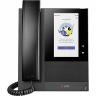 Poly CCX 400 IP Phone - Corded - Corded - Desktop Wall Mountable - Black - 24 x Total Line - VoIP - 5 LCD - 2 x Network RJ-45 - 848Z8AAAC3