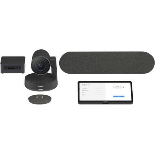 Logitech Room Solutions Powered By Intel - For Video Conferencing - 3840 x 2160 Video (Live) - 4K - 1 x Network (RJ-45) - USB - - LAN (TAPRALMSTINT)