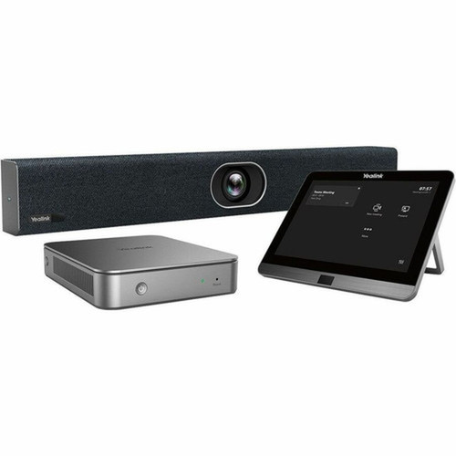 Yealink MVC400 Microsoft Teams Rooms System - For Video Conferencing, Meeting Room, Presentation - 3840 x 2160 Video (Live) - 4K - 2 x (MVC400-C4-000)
