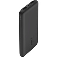 Belkin BOOSTuarrCHARGE Power Bank - For iPhone AirPod Smartphone iPad - Lithium Ion Li-Ion - 10000 mAh - 3 x USB - Black BPB011btBK