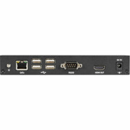 Black Box KVXLCH-100 Video Extender TransmitterReceiver - 1 Input Device - 1 Output Device - 328 ft 9997440 mm Range - 2 x Network KVXLCH-100