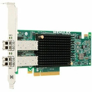 Dell Emulex LPe31002 Dual Port 16GbE Fibre Channel HBA PCIe Full Height V2 - PCIe - 2 x Total Fibre Channel Ports - Plug-in Card 540-BDHR