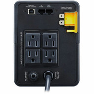 APC by Schneider Electric Back-UPS 750VA Tower UPS - Tower - 6 Hour Recharge - 120 V Input - 120 V AC Output - Stepped Approximated - BVK750M2