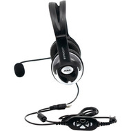 Spracht ZUM-WD-USB-2 Headset - Stereo - USB - Wired - 22 Kilo Ohm - 100 Hz - 10 kHz - Over-the-head - Binaural - Circumaural - 5 ft - ZUMWDUSB2
