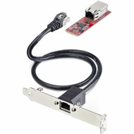 StarTechcom 1-Port 25GbE M2 2280 Network Card NBASE-T PCIe Ethernet Card Intel I225-V Multi-Gigabit NIC Desktop LAN Card - M2 MR12GI-NETWORK-CARD