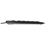 CHERRY Corded Compact Keyboard - Cable Connectivity - USB Type A Interface - 6 Multimedia Volume Up Volume Down Previous Track Hot JK-8600US-2