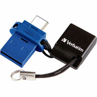 Verbatim Store n Go Dual 128GB USB 32 Gen 1 Type A  Type C Flash Drive - 128 GB - USB 32 Gen 1 Type A USB 32 Gen 1 Type 71275