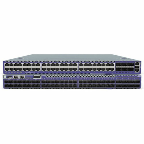 Extreme Networks 7520-48Y Ethernet Switch - 25 Gigabit Ethernet, 100 Gigabit Ethernet - 25GBase-X, 100GBase-X - 2 Layer Supported - (7520-48Y-8C-AC-F)