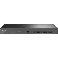 TP-Link JetStream 8-Port 10GE SFP L2 Managed Switch - Manageable - 3 Layer Supported - Modular - 1546 W Power Consumption - Optical TL-SX3008F