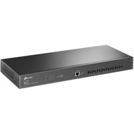 TP-Link JetStream 8-Port 10GE SFP L2 Managed Switch - Manageable - 3 Layer Supported - Modular - 1546 W Power Consumption - Optical TL-SX3008F