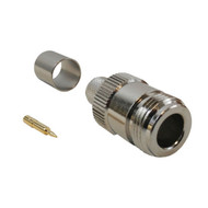 N-Type Reverse Polarity Female Crimp Connector for RG8 LMR-400 50 Ohm