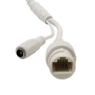 5MP Turret IP Camera - Fixed Lens - AI - WDR - Color Night Vision - Microphone - IP67 Rated - 28mm Lens - White