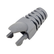 RJ45 Molded Style Cat6 Boots - 68mm ID - Pack of 50 - Black