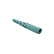 SC Boot for 2mm Fiber Cable - Aqua