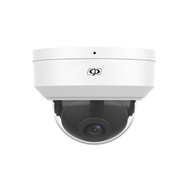 8MP Dome IP Camera - Fixed Lens - IR - Microphone - IK10 IP67 Rated - 28mm Lens - White