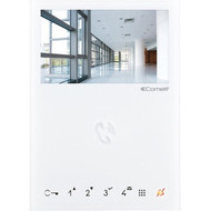 Comelit 2-wire Mini Handsfree Wi-fi - 43 Hands-free Door Entry Monitor White - 43 Touchscreen LCDFull-duplex - 2-wire - Plastic - 6741W