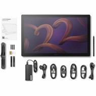 Wacom Cintiq Pro 22 - Graphics Tablet - 215 - 5080 lpi - 4K UHD - Touchscreen - Multi-touch Screen Cable - 107 Billion Colors - - - DTH227K0A