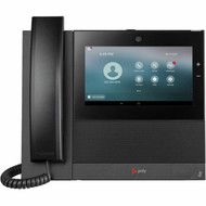 Poly CCX 700 IP Phone - Corded - CordedCordless - Wi-Fi Bluetooth - Desktop - Black - 24 x Total Line - VoIP - 2 x Network RJ-45 - 84C18AAABA