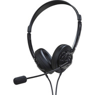 Spracht ZUM ZUM350B Headset - Stereo - Mini-phone 35mm Sub-mini phone 25mm - Wired - Over-the-head - Binaural - Circumaural - ZUM350B