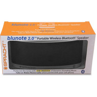Spracht Blunote20 Portable Bluetooth Speaker System - 10 W RMS - Black - Battery Rechargeable - USB - 1 Pack WS4014