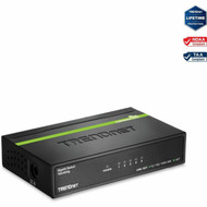 TRENDnet_5-Port_Unmanaged_Gigabit_GREENnet_Desktop_Metal_Switch_Ethernet-Network_Switch_5_x_Gigabit_Ports_Fanless_10_Gbps_Fabric_TEG-S50G