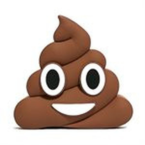 XTREME  2200mah EMOJI (POOP) POWER BANK BROWN (XBB8-0127-BRN)