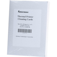 Intermec Cleaning Card - 25  Pack 1-110501-00