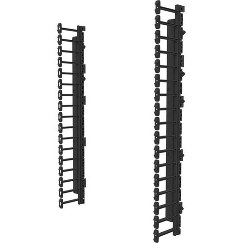 On-Q Vertical Cable Management Kit for 18RU Swing-Out Wall-Mount Cabinet (SWMVFK18RU)
