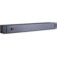 CyberPower PDU20B10R 10-Outlets PDU - Basic - NEMA 5-20P - 10 x NEMA 5-20R - 120 V AC - 1U - Vertical - Rack-mountable PDU20B10R