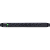 CyberPower Basic PDU30BT8F8R 16-Outlets PDU - Basic - NEMA L5-30P - 16 x NEMA 5-20R - 120 V AC - 1U - Vertical - Rack-mountable PDU30BT8F8R