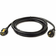 APC by Schneider Electric AP8753 Standard Power Cord - For PDU - 208 V  20 A - Black - 98 ft Cord Length - NEMA L6-20P  IEC 60320 AP8753