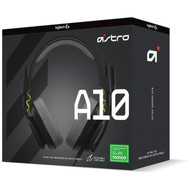 Astro A10 Headset - Stereo - Mini-phone 35mm - Wired - 32 Ohm - 20 Hz - 20 kHz - Over-the-ear - Binaural - Ear-cup - Microphone - 939-002045