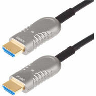 StarTechcom 50ft 152m HDMI 21 Hybrid Active Optical Cable AOC CMP Plenum Rated 8K Ultra High Speed HDMI 2120 Cable - AOC 8K-A-50F-HDMI-CABLE