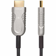StarTechcom 50ft 152m HDMI 21 Hybrid Active Optical Cable AOC CMP Plenum Rated 8K Ultra High Speed HDMI 2120 Cable - AOC 8K-A-50F-HDMI-CABLE
