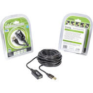 Plugable USB 20 Active Extension Cable 10m32 - 328 ft USB Data Transfer Cable for Printer Speaker Scanner Keyboard Mouse - USB2-10M