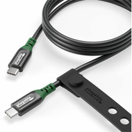 Plugable USB-C 20Gbps 240W EPR Cable - 33 ft USB-C Data Transfer Cable for Notebook Smartphone Tablet Docking Station - 20 Gbits USBC-240W-1M