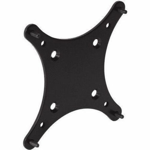 HAT Design Works Mounting Adapter for Flat Panel Display, Adapter Plate, Monitor - Black - 75 x 100, 100 x 100, 75 x 75 - VESA Mount (7VESASTAR175-603)