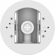 Hanwha Techwin Pole Mount for Network Camera - White SBD-140PMW