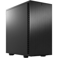 Fractal Design Define 7 Mini Computer Case - Tower - Black Solid - Steel Brushed Aluminum - 6 x Bay - 2 x 472 120 mm x Fans - 0 FD-C-DEF7M-01