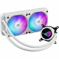 Asus ROG Strix LC III 240 ARGB White Edition Cooling FanRadiatorWater BlockPump - 1 Pack - 472 120 mm Maximum Fan Diameter - 2 ROG STRIX LC III 240 ARGB WHT